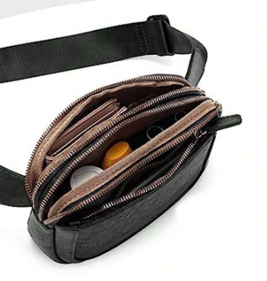 Black Fanny Pack/Crossbody Bag