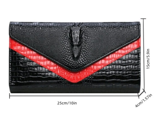 Black and Red Clutch