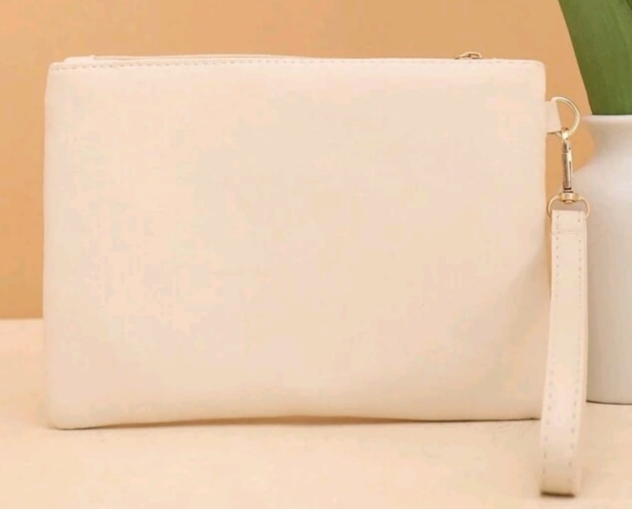 Sleek, simple, and stylish  Wristlet