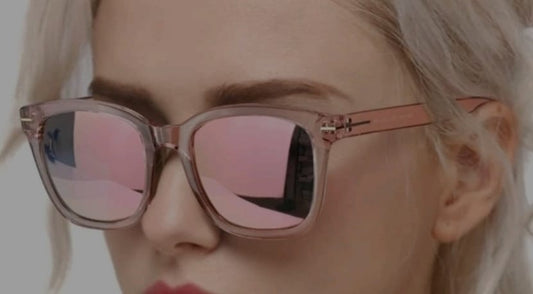 Pink Polarized Sunglasses - Anti-Glare