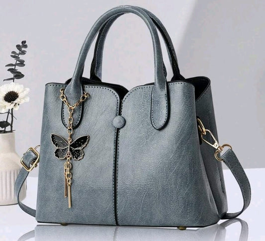 Solid Color Vintage Handbag