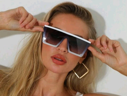 Geometric Retro Style Sunglasses