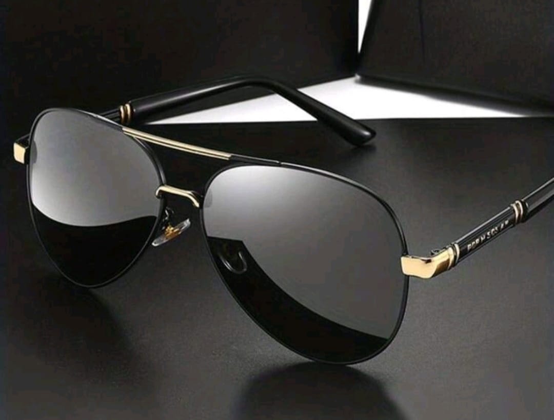 Trendy Large Frame Polarized Fashion Glasses - Aviator Sports Style