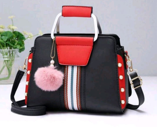 Fashion Contrast Color Handbag