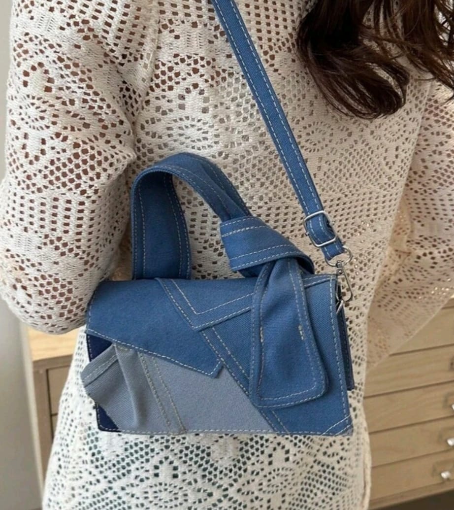 Vintage Mini Denim Handbag