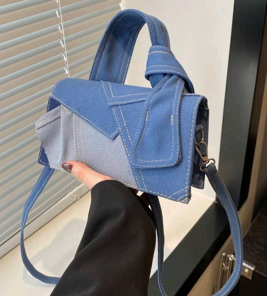 Vintage Mini Denim Handbag