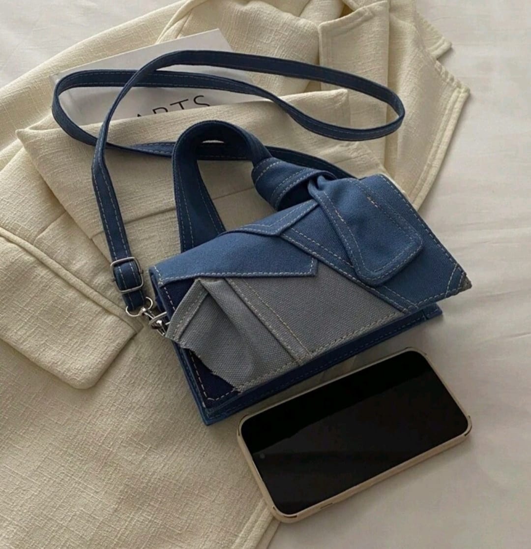 Vintage Mini Denim Handbag