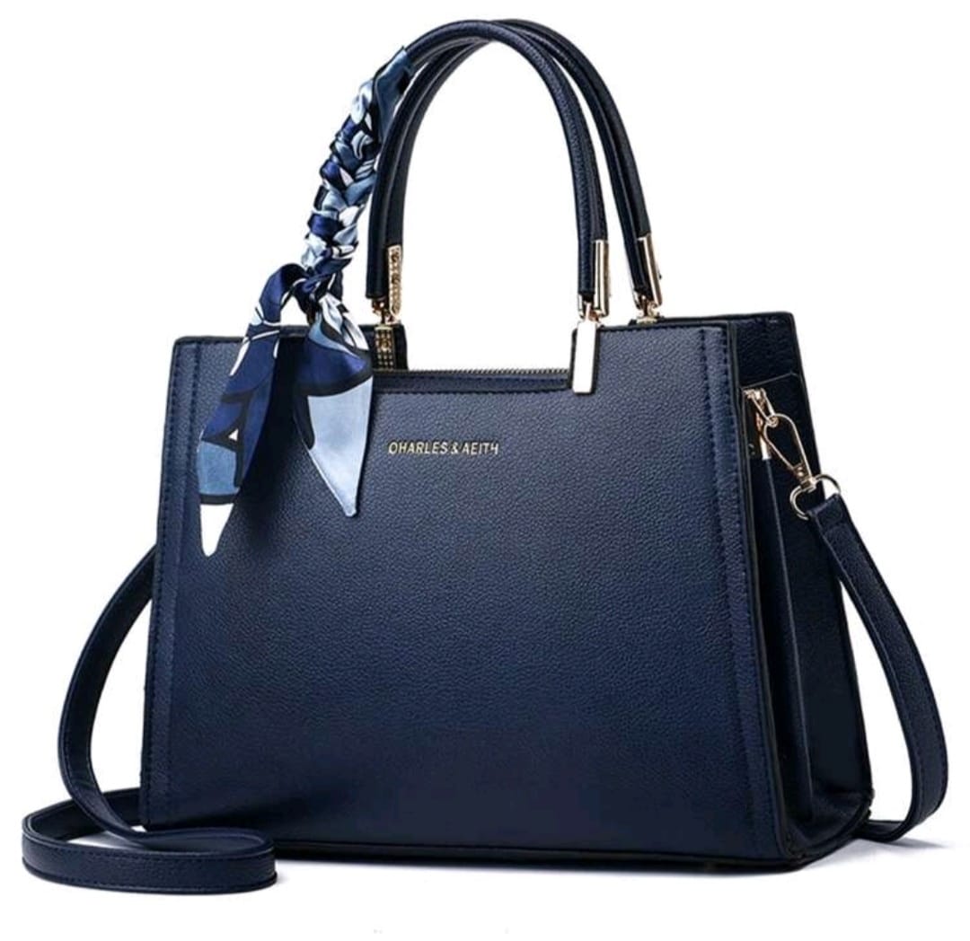 Leather Crossbody Tote Handbag