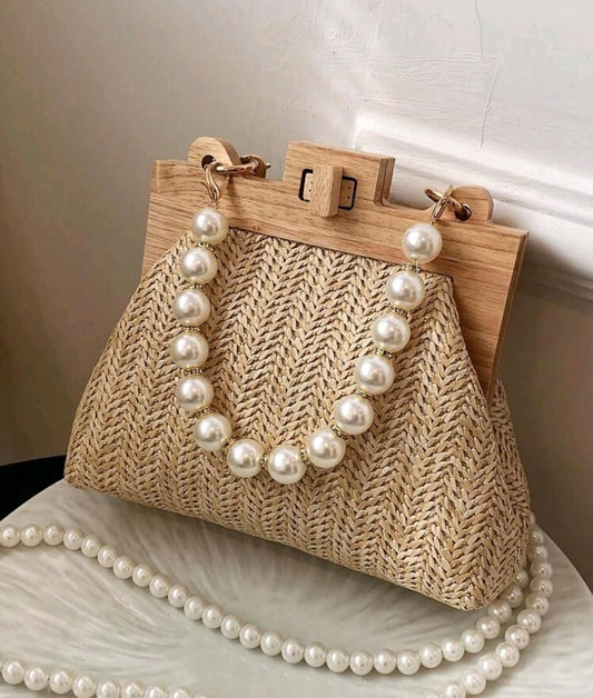 Western Style Gras Woven Bag