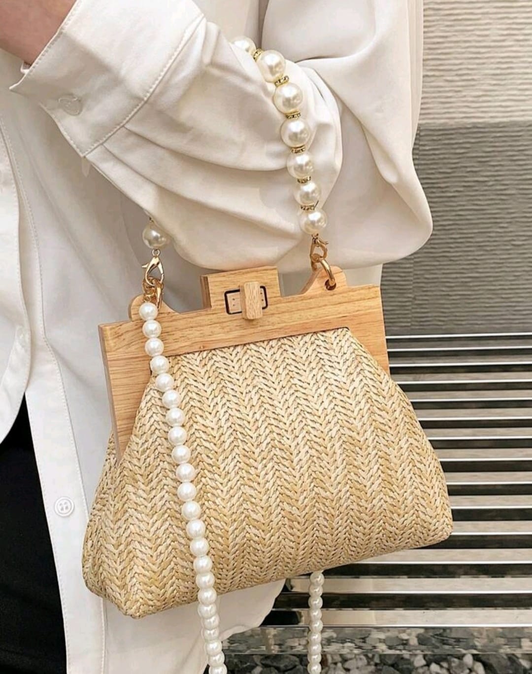 Western Style Gras Woven Bag