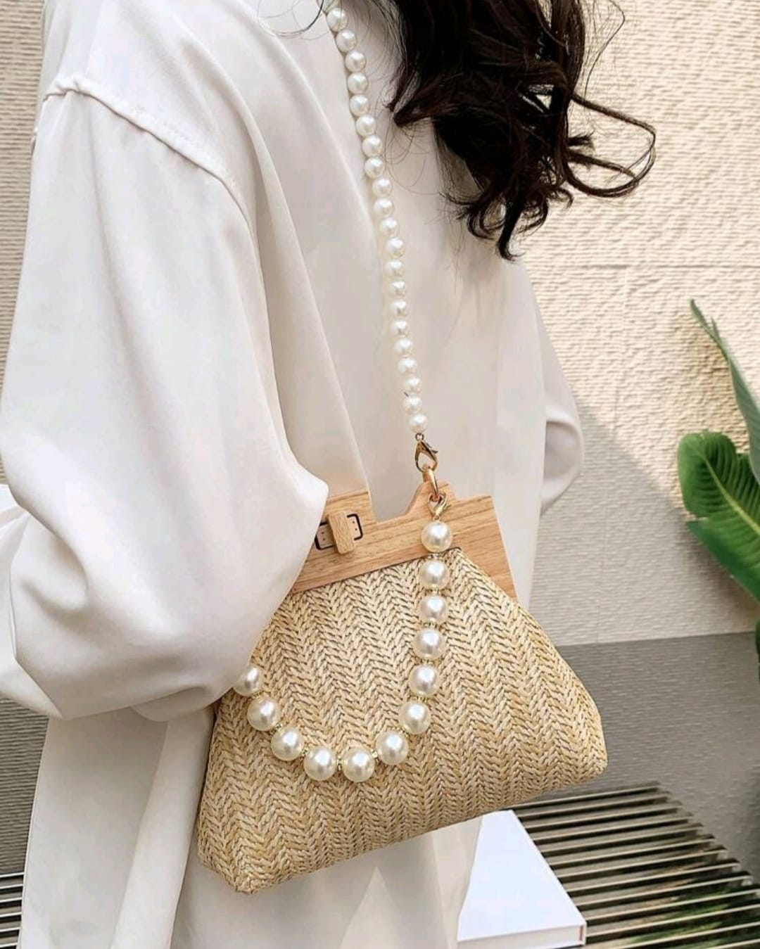 Western Style Gras Woven Bag