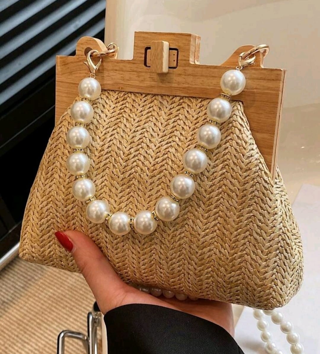 Western Style Gras Woven Bag